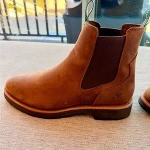 Tecovas | Shoes | Tecovas Mens Rugged Chelsea Tobacco Tan  display picture 1